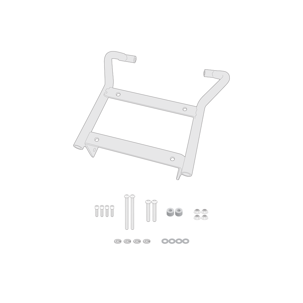 Supporto per valigie centrali GIVI SR1191