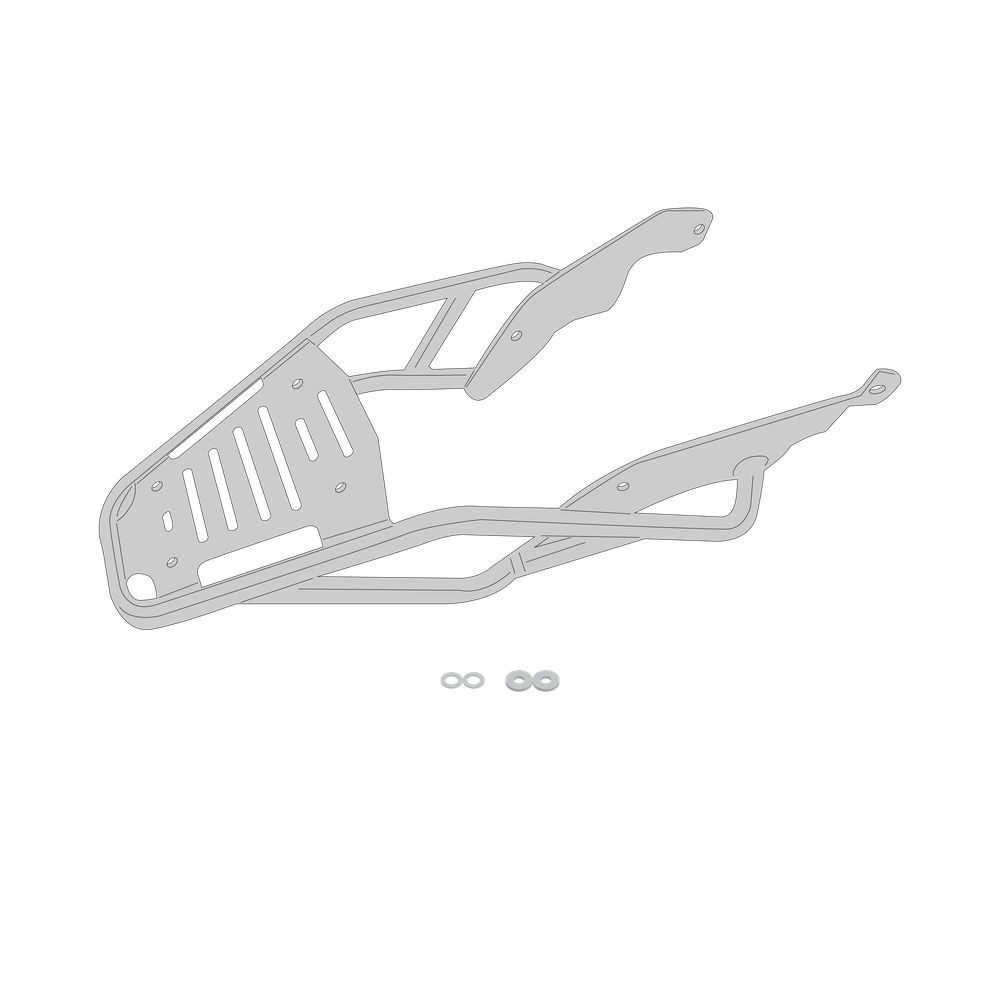 Supporto per valigie centrali GIVI SR1212