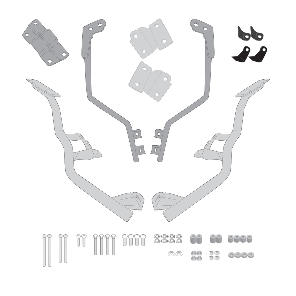 Supporto per valigie centrali GIVI SR2147