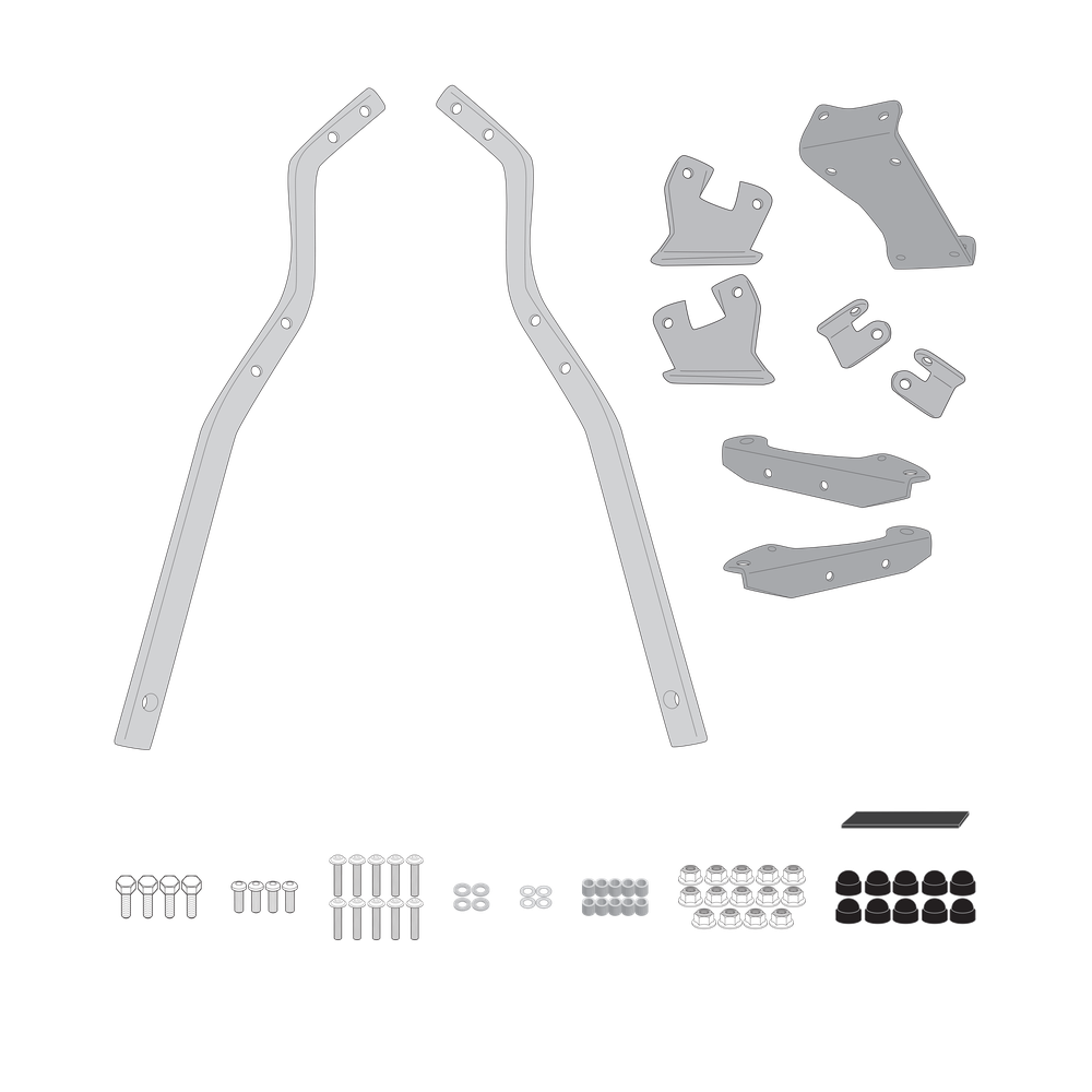 Supporto per valigie centrali GIVI SR2169