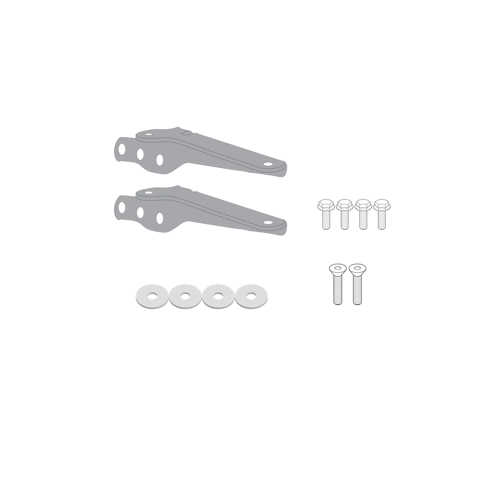 Supporto per valigie centrali GIVI SR4114