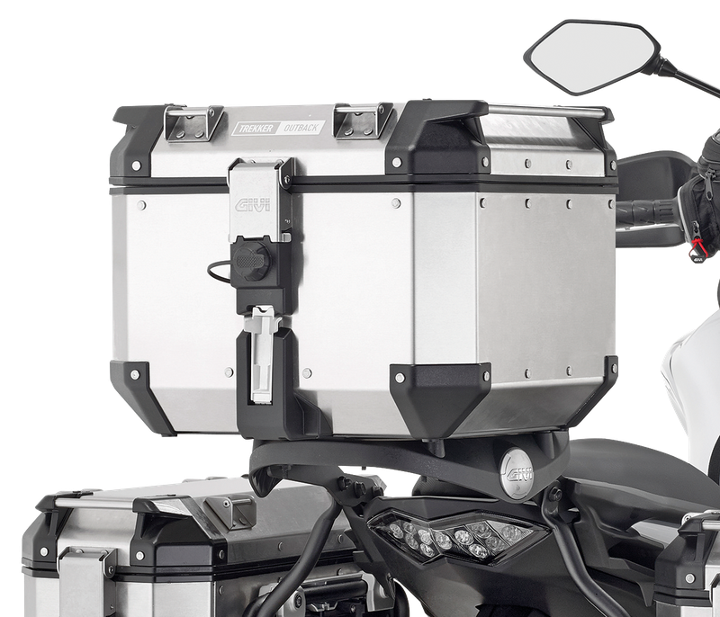 SR4114 Specific rear chromed rack top-case GIVI for Kawasaki Versys 650 22