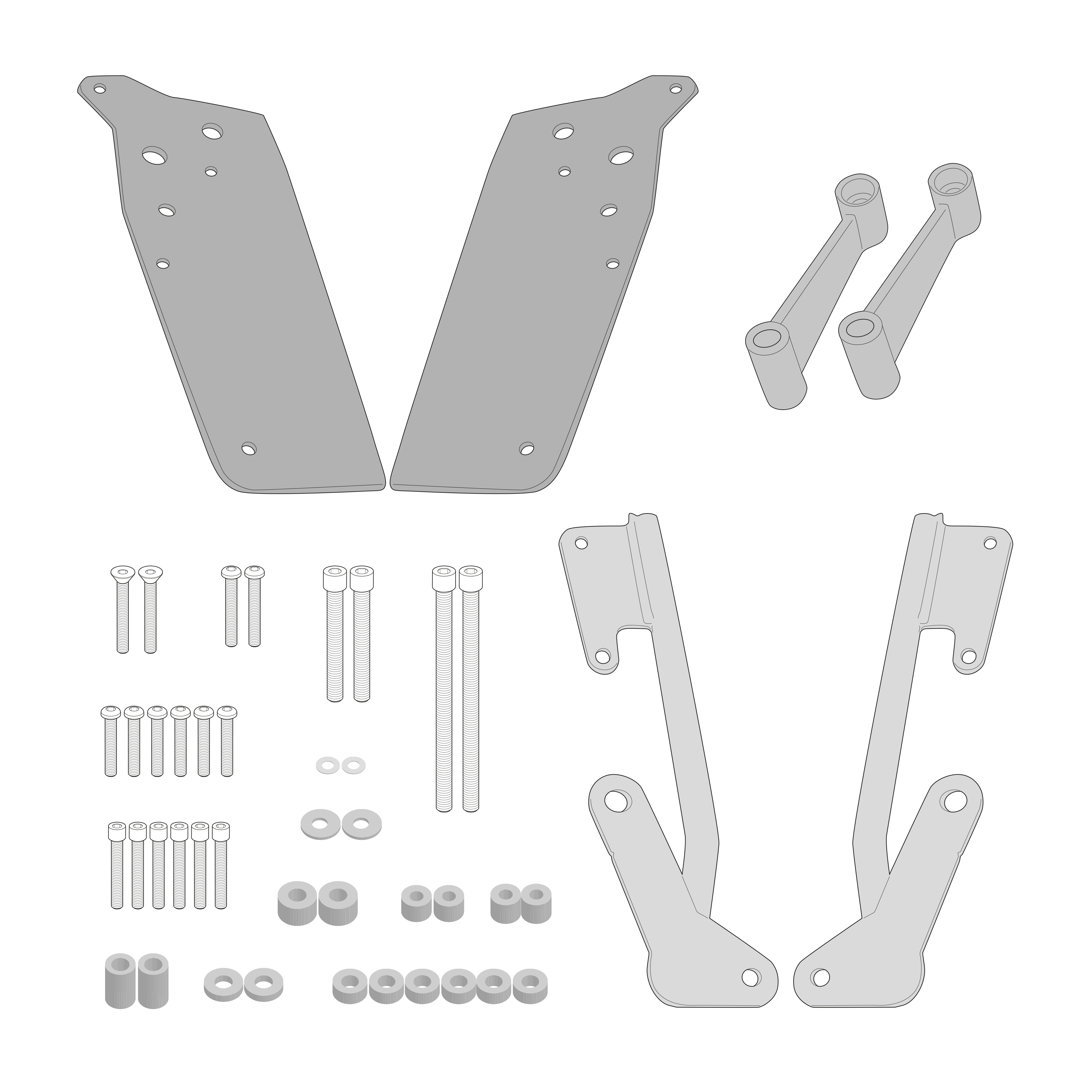 Supporto per valigie centrali GIVI SR5129