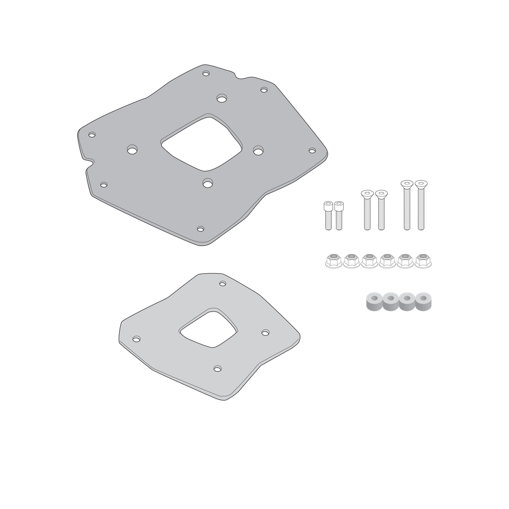 Supporto per valigie centrali GIVI SR5136