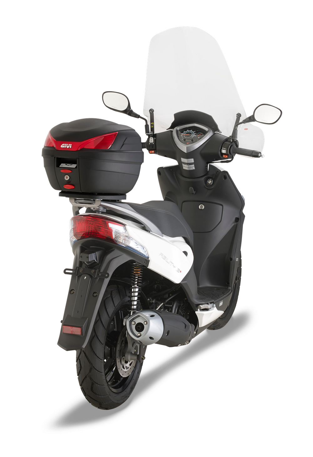 Attacco GIVI SR6106 montata su Kymco Agility 50 R16+ (14)