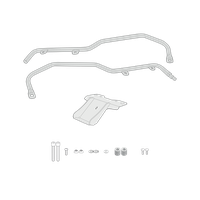 Supporto per valigie centrali GIVI SR6109