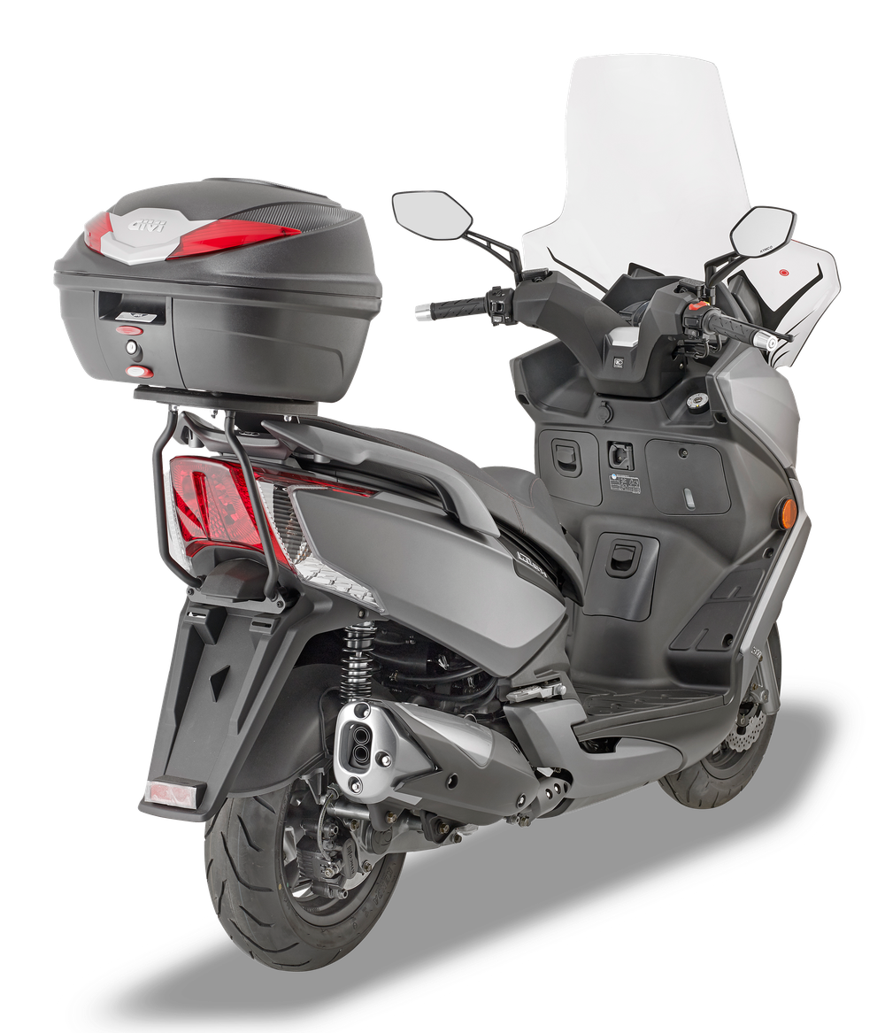Attacco GIVI SR6111 montato con B360 su Kymco G-Dink 300 (18)