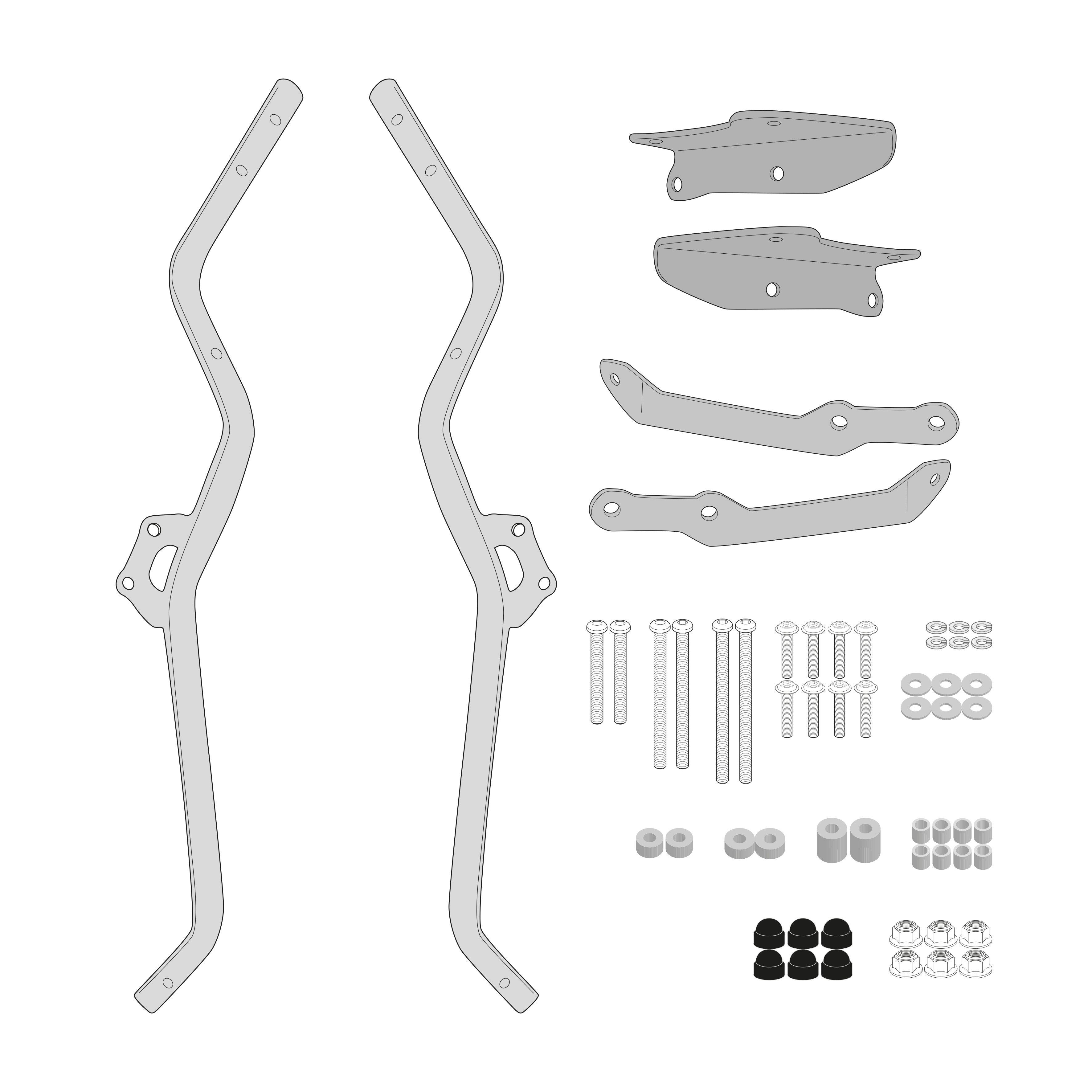 Supporto per valigie centrali GIVI SR6118