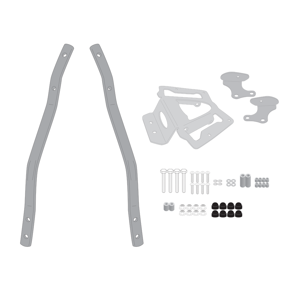 Supporto per valigie centrali GIVI SR6122