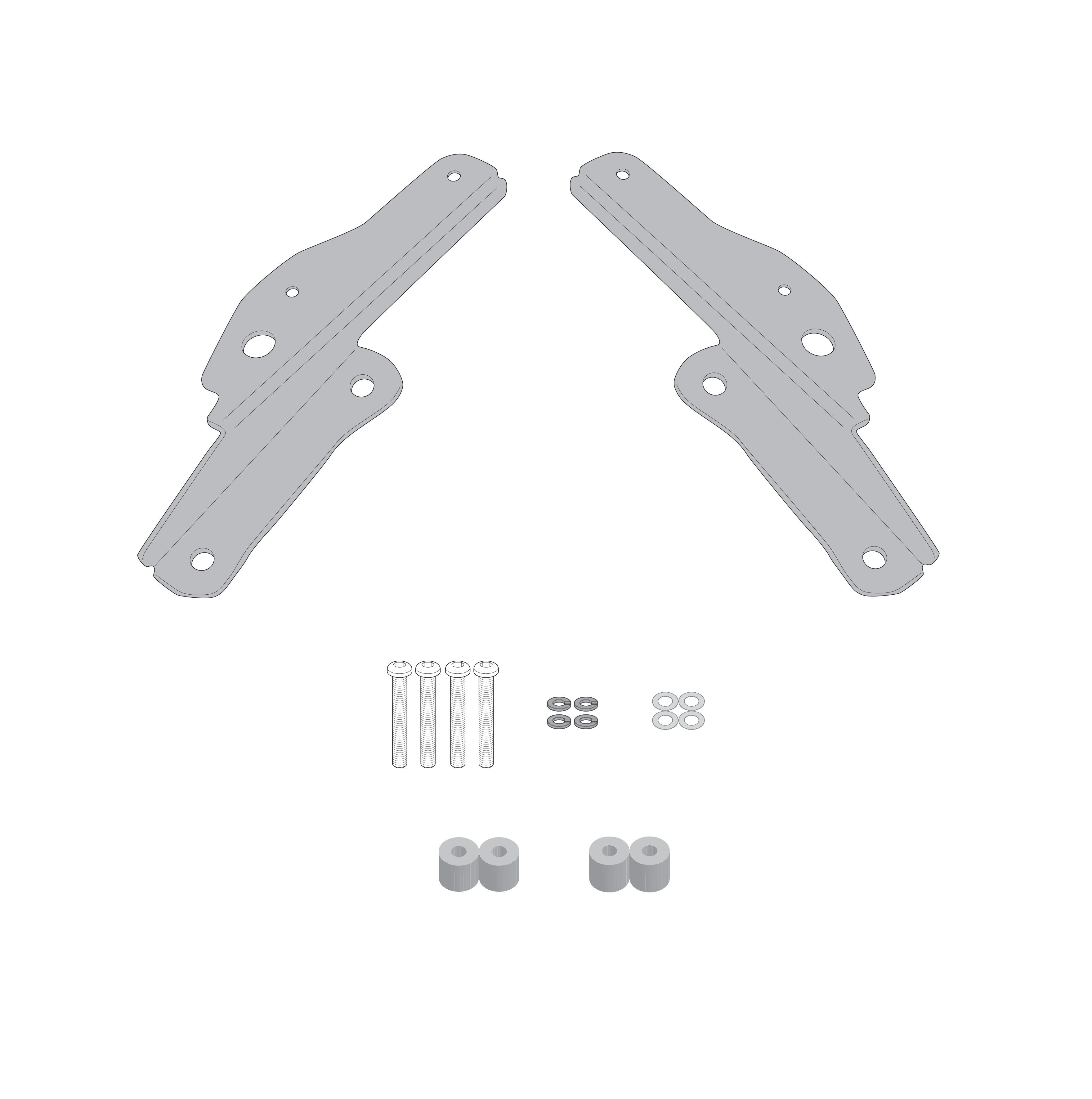 Top case support GIVI SR6415