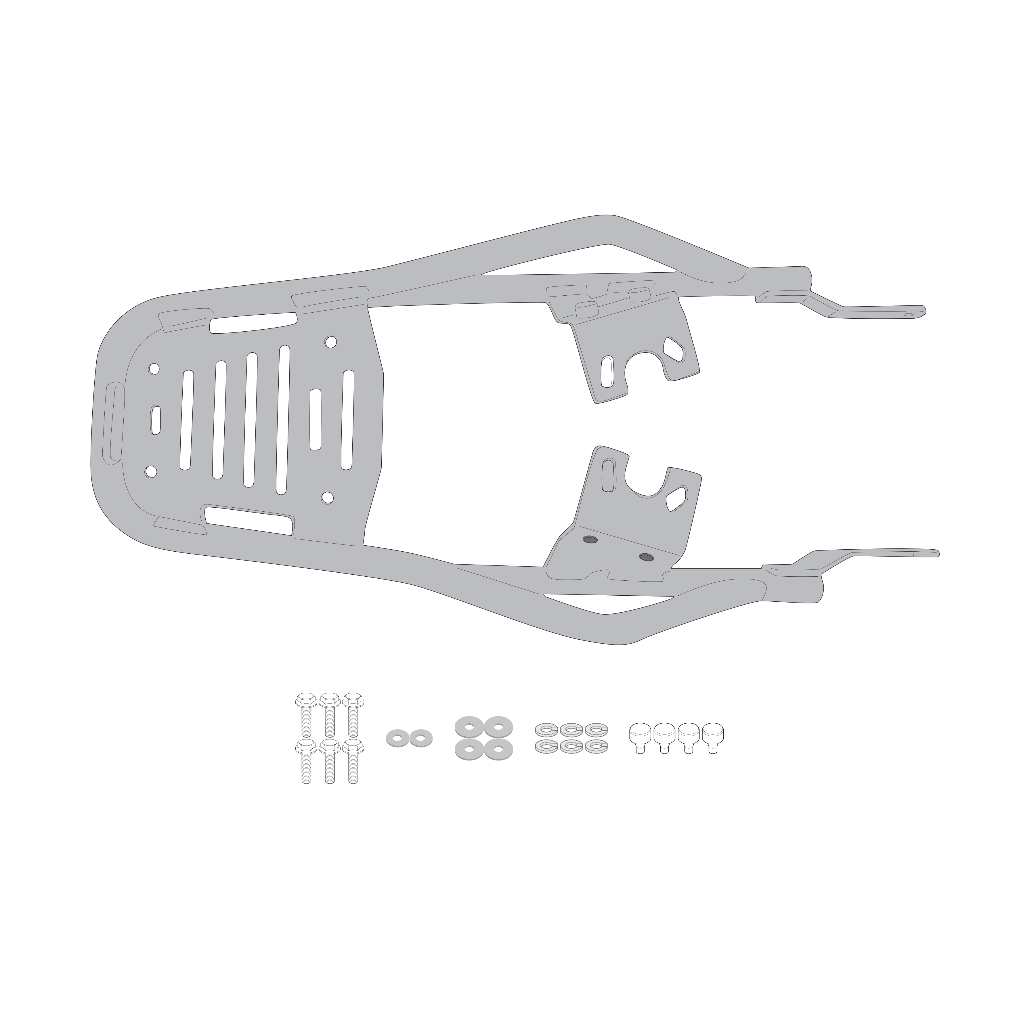 Top case support GIVI SR6426