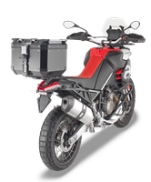 Attacco GIVI SR6710 montato con OBKN42B su Aprilia Tuareg 660 (21)
