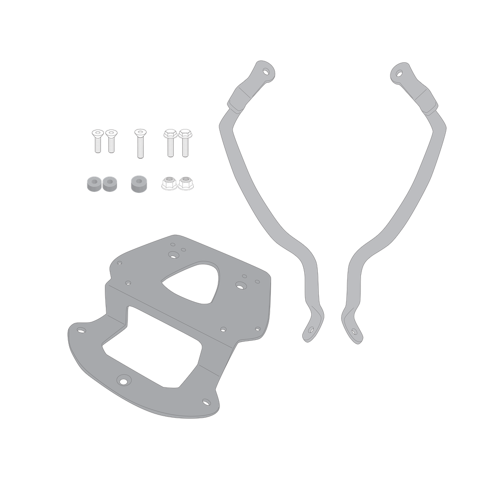 Supporto per valigie centrali GIVI SR7065