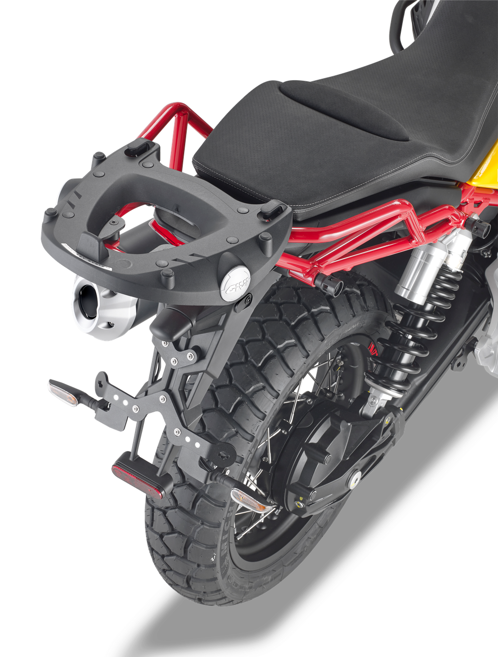 Attacco GIVI SR8203 montata su Moto Guzzi V85 TT (19)