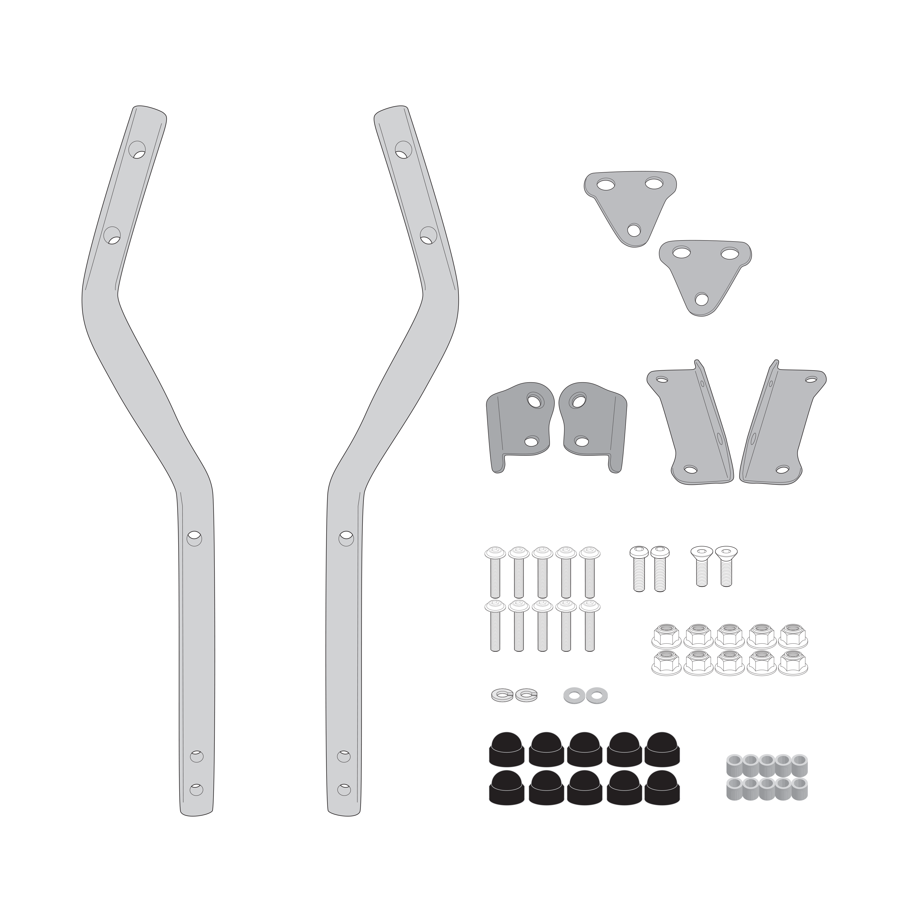 Supporto per valigie centrali GIVI SR8719