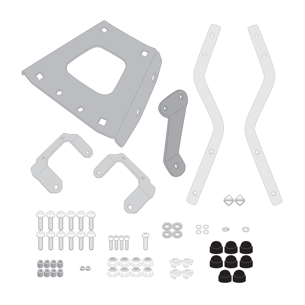 Supporto per valigie centrali GIVI SR8963B