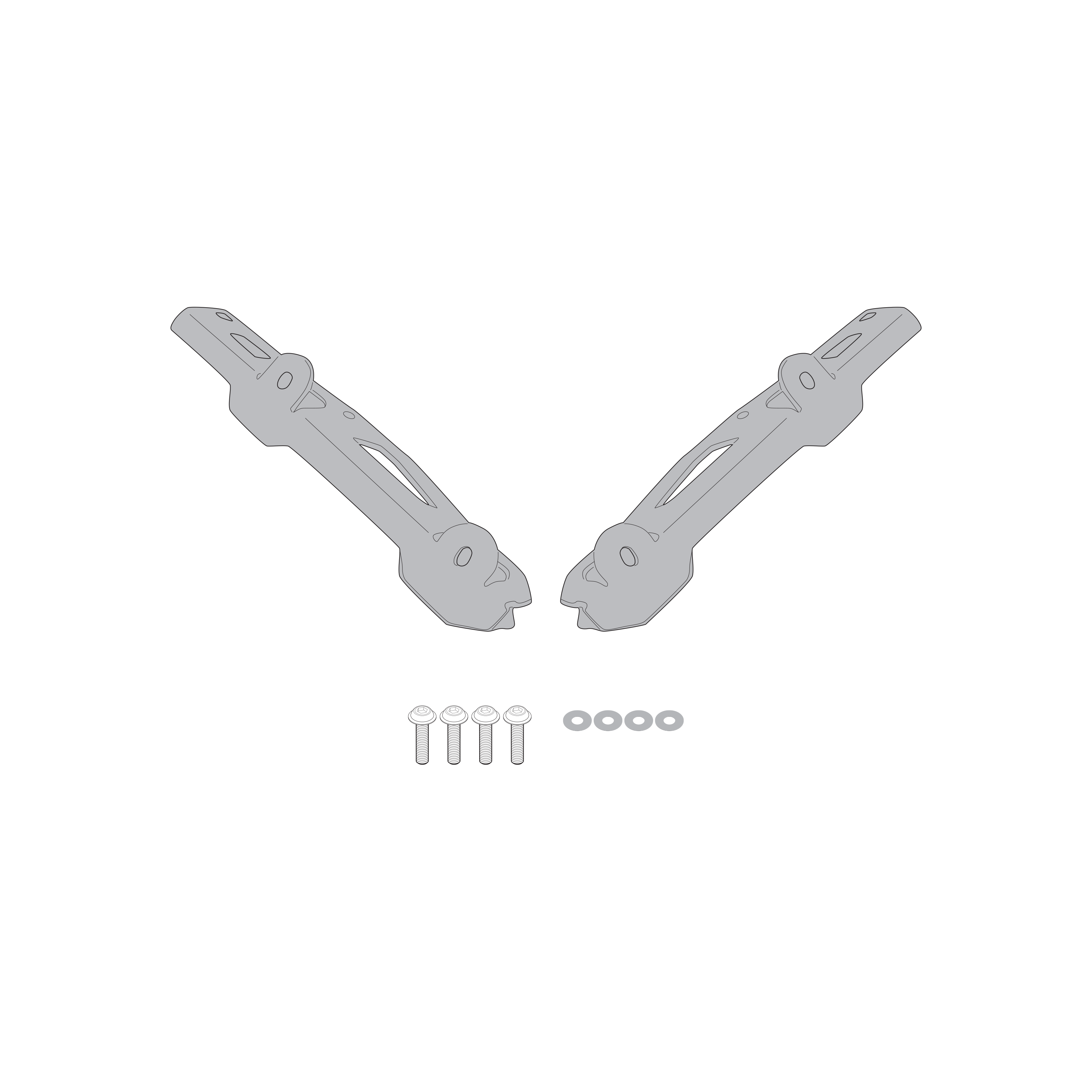 Top case support GIVI SR9031