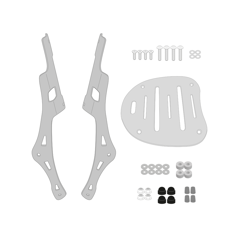 Supporto per valigie centrali GIVI SR9058