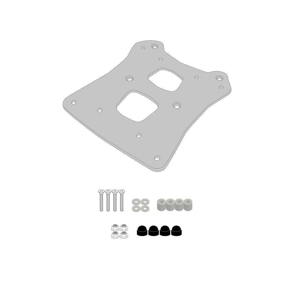Supporto per valigie centrali GIVI SR9059