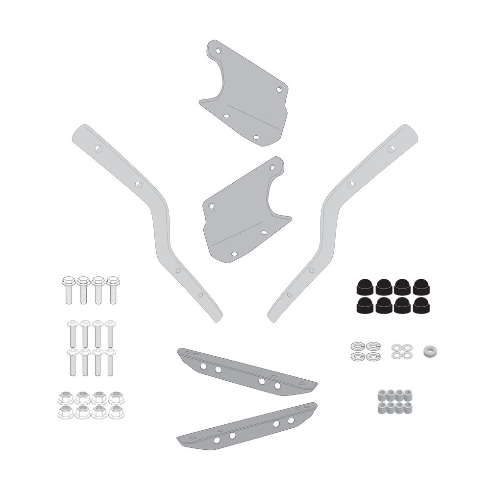 Supporto per valigie centrali GIVI SR9063