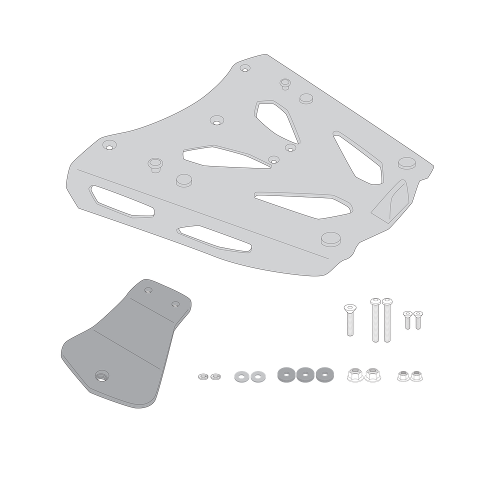 Supporto per valigie centrali GIVI SRA2159