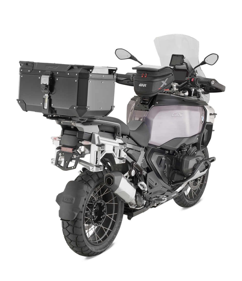 Attacco GIVI SRA5143 montato con OBKEV58B su Bmw R 1300 GS Adventure (25)