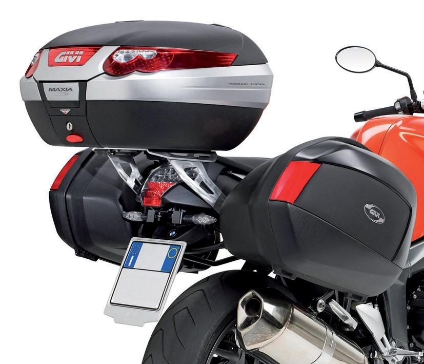 Supporto per valigie centrali top-case-support GIVI SRA690