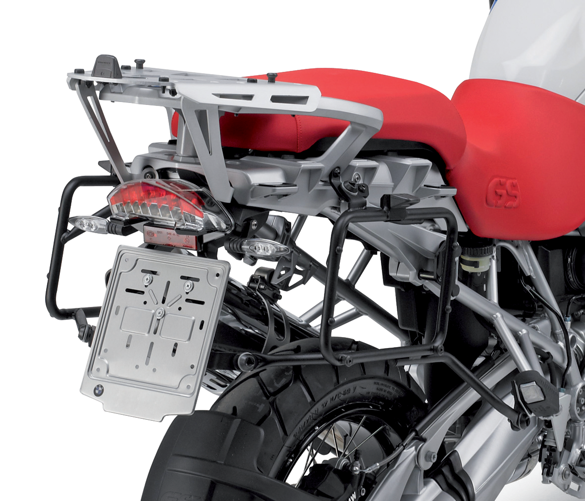 Supporto per valigie centrali top-case-support GIVI SRA692