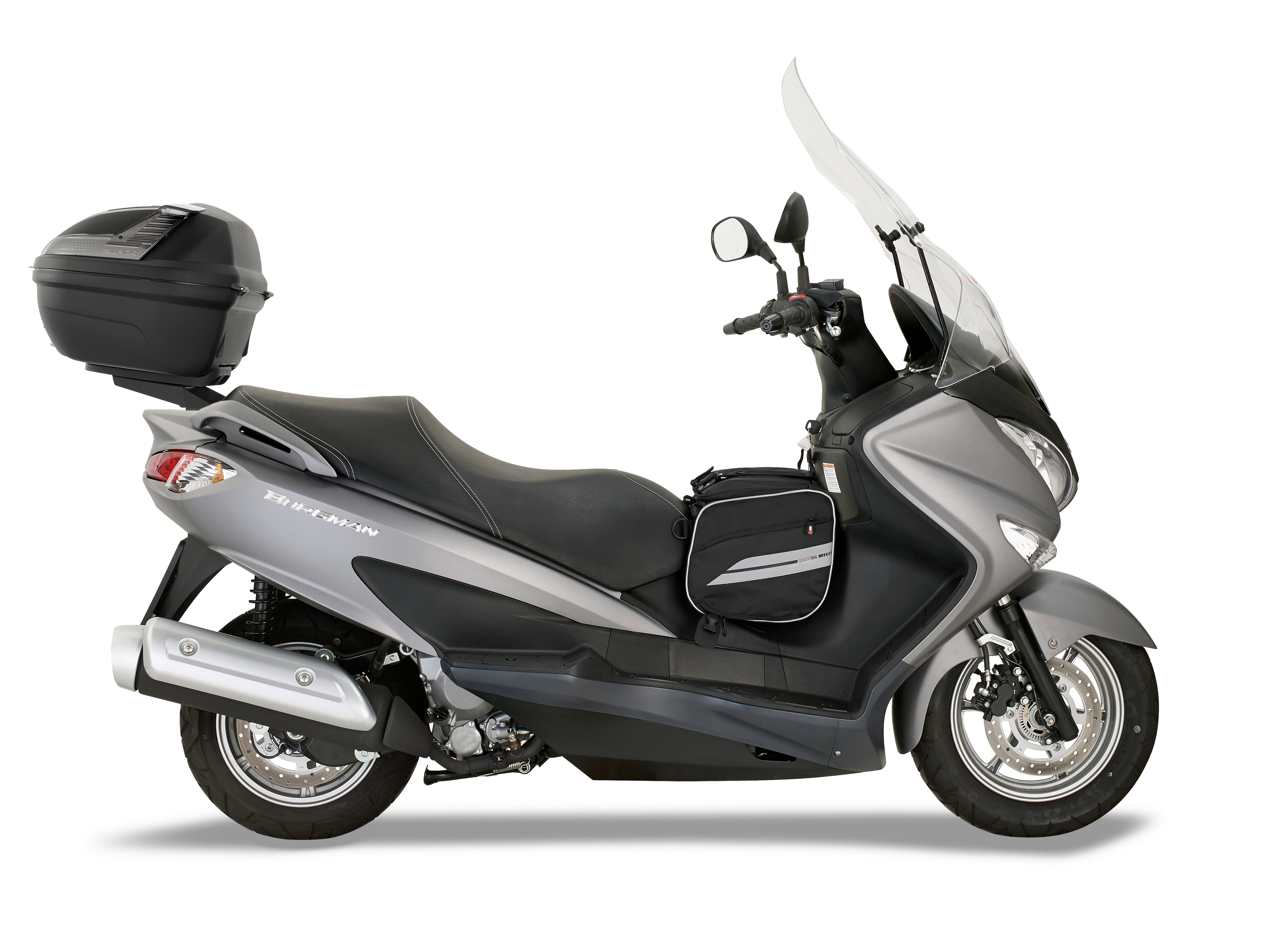 Allestimento GIVI su Suzuki Burgman 125 ABS (14) lato