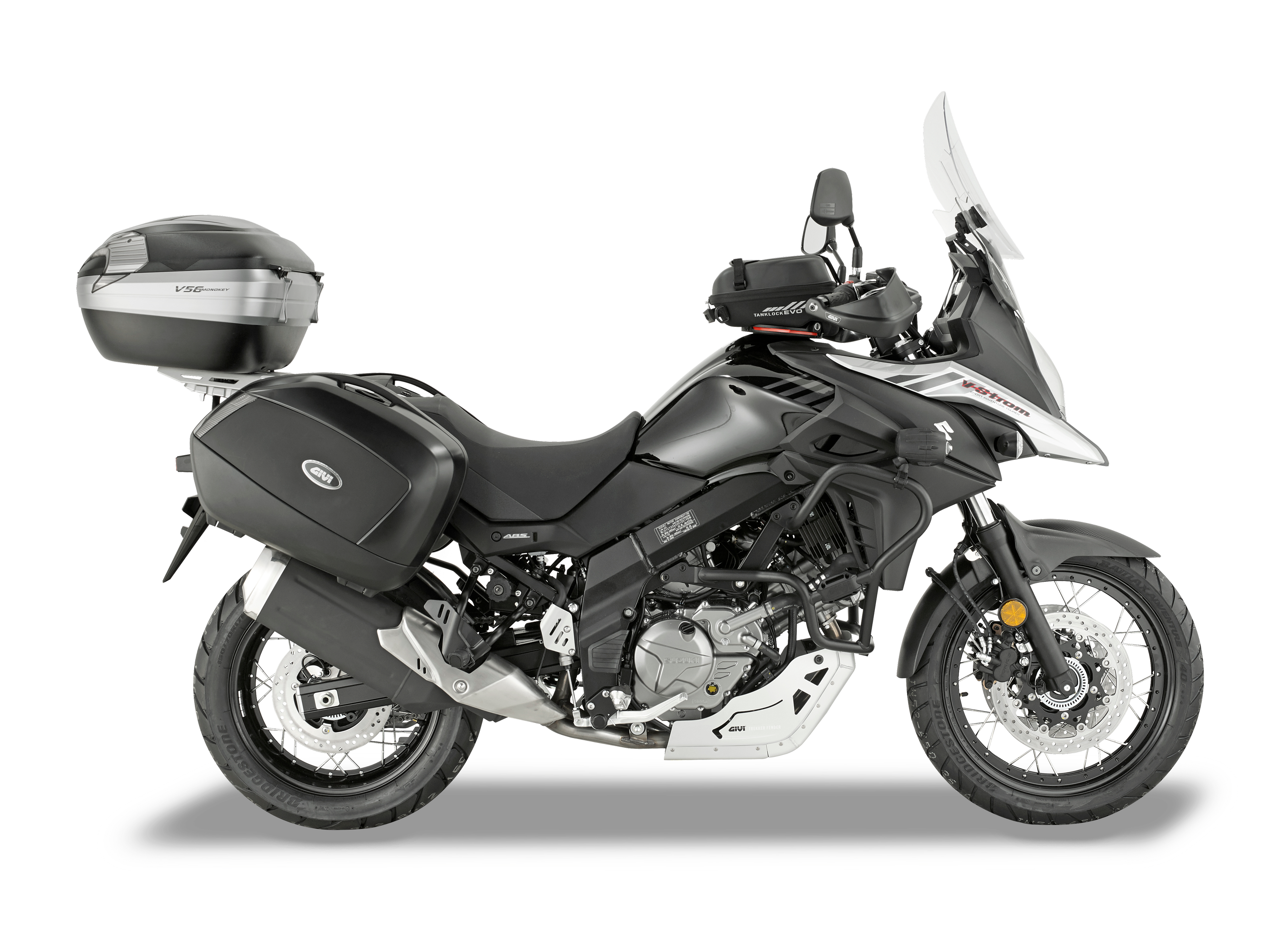 Allestimento GIVI su Suzuki DL 650 V-Strom (17) lato