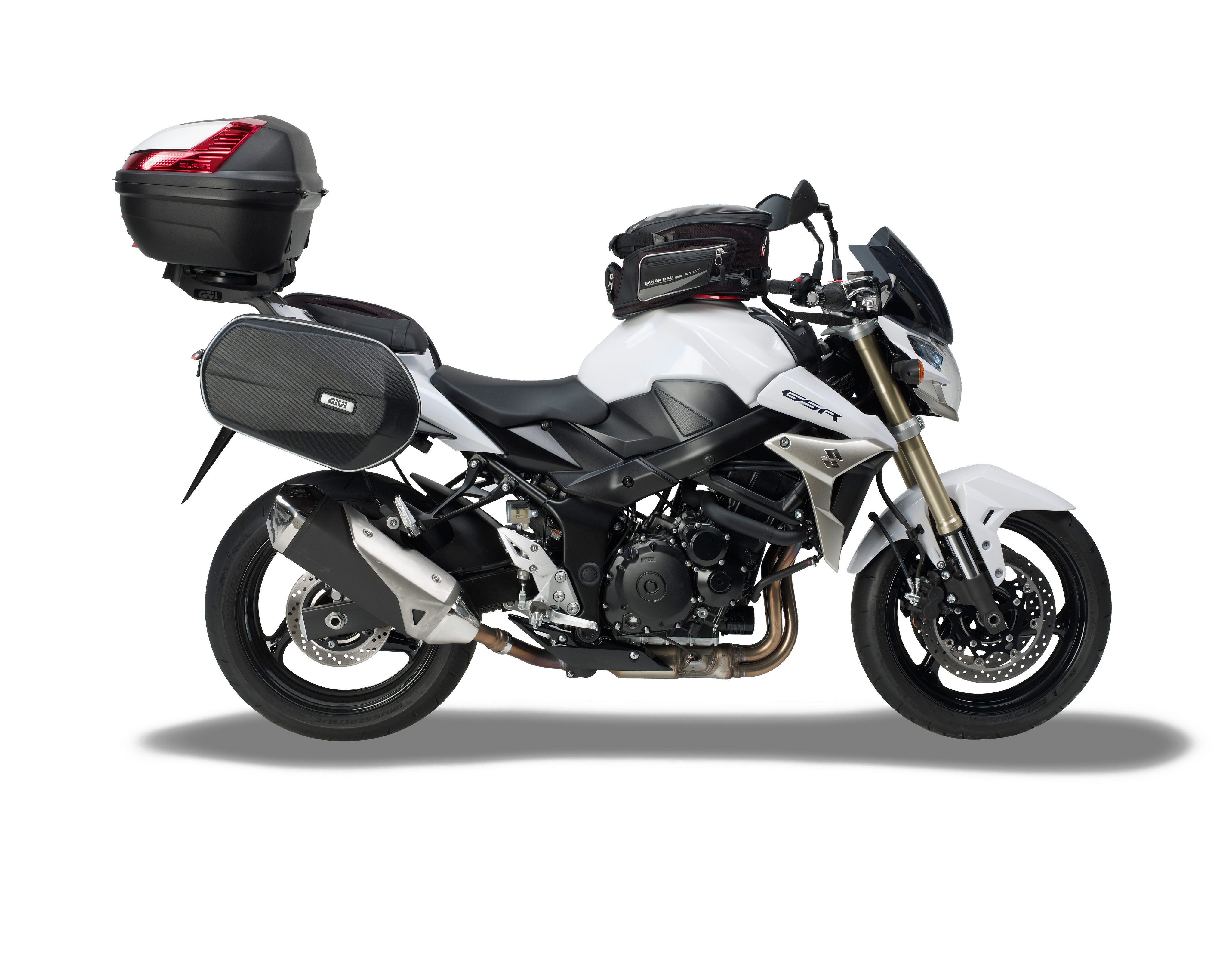 Allestimento GIVI su Suzuki GSR 750 (11) lato