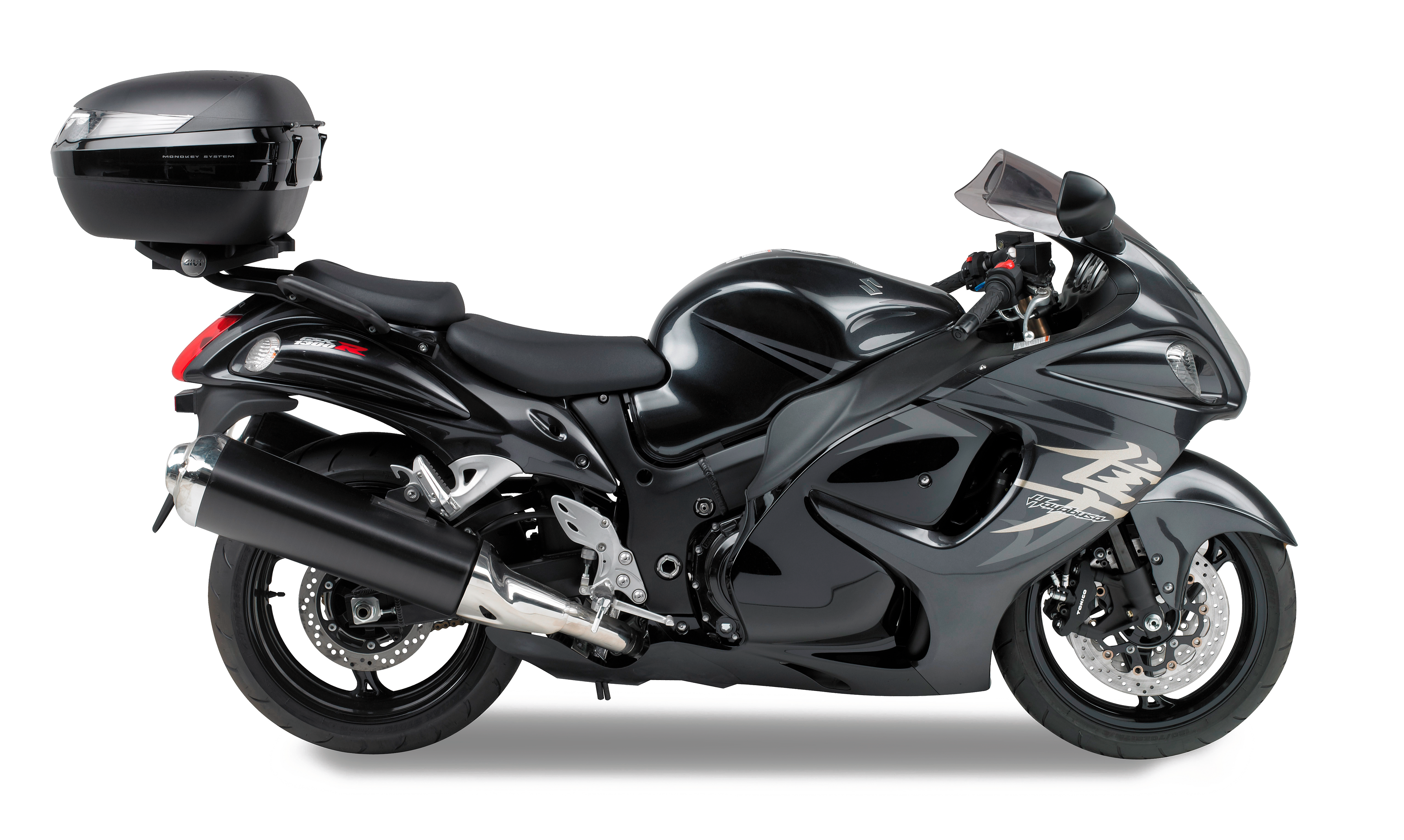 Allestimento GIVI su Suzuki GSX 1300R Hayabusa (08) lato