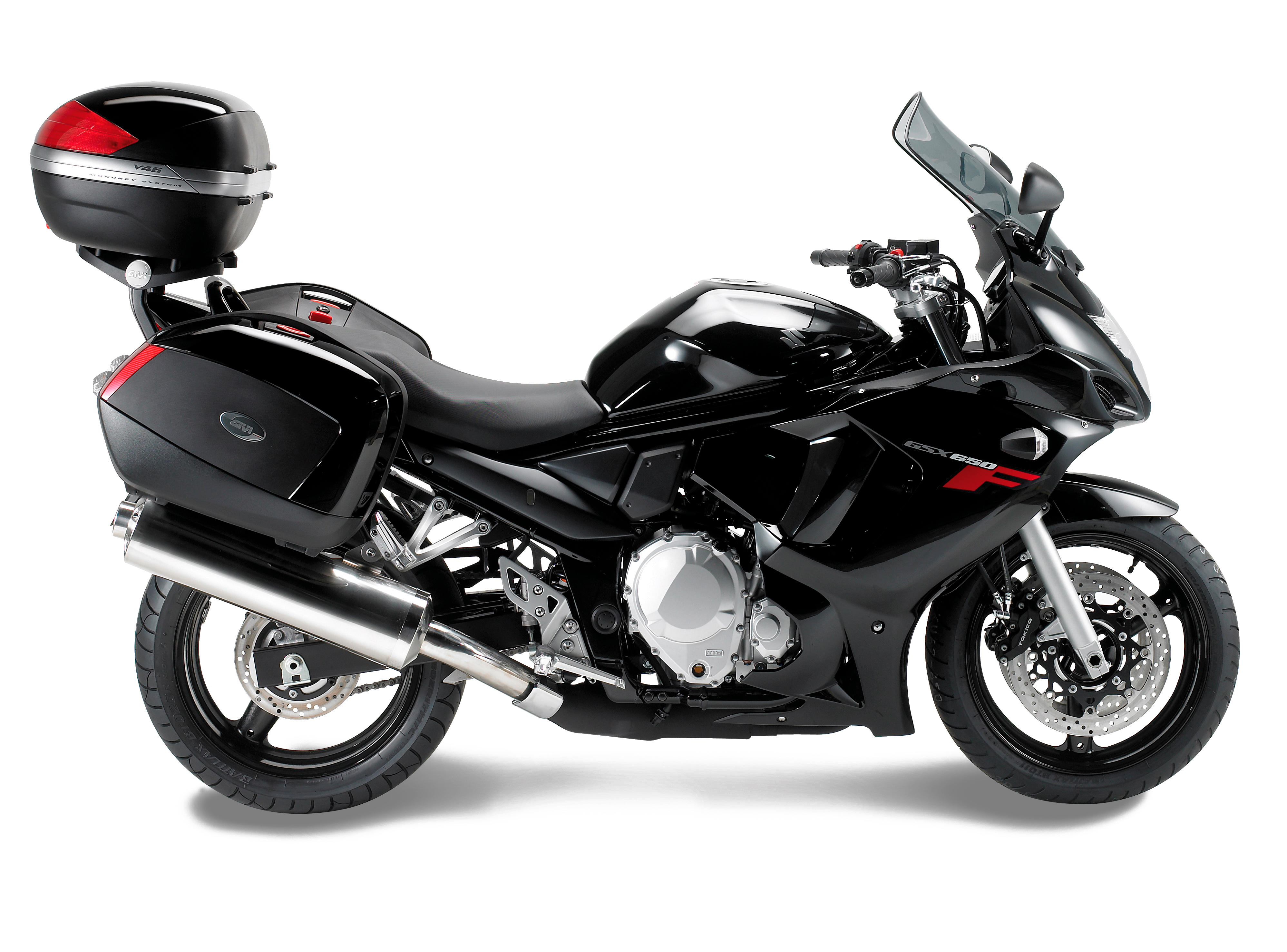 Allestimento GIVI su Suzuki GSX 650F (08) lato