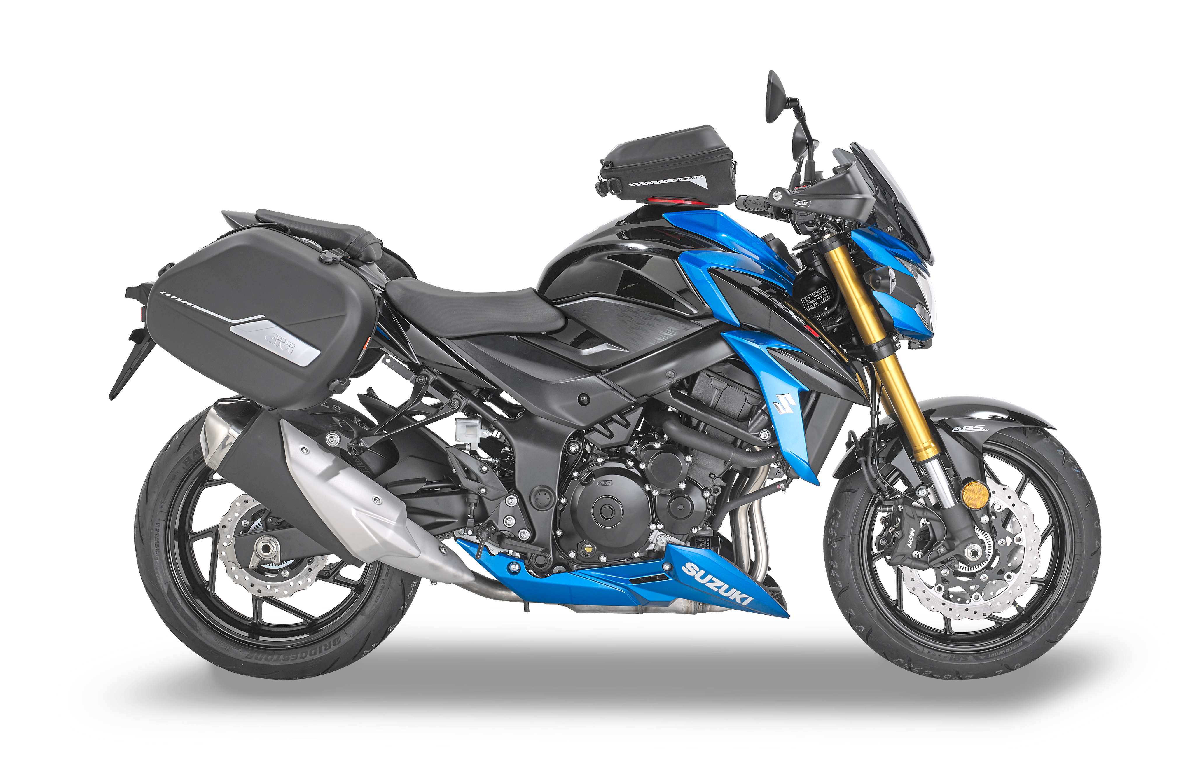 Allestimento GIVI su Suzuki GSX S750 (17) lato