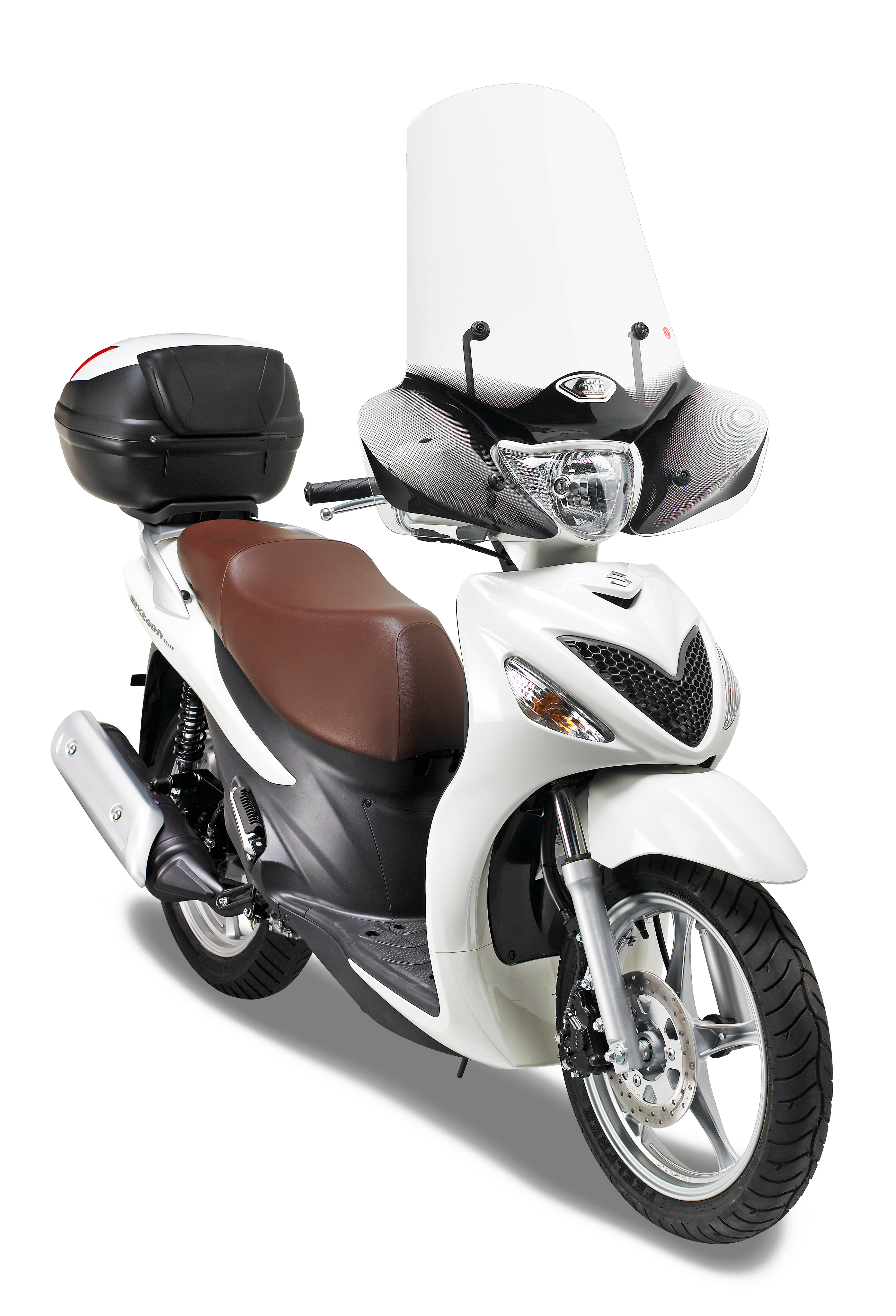 Allestimento GIVI su Suzuki Sixteen 125 (08) lato