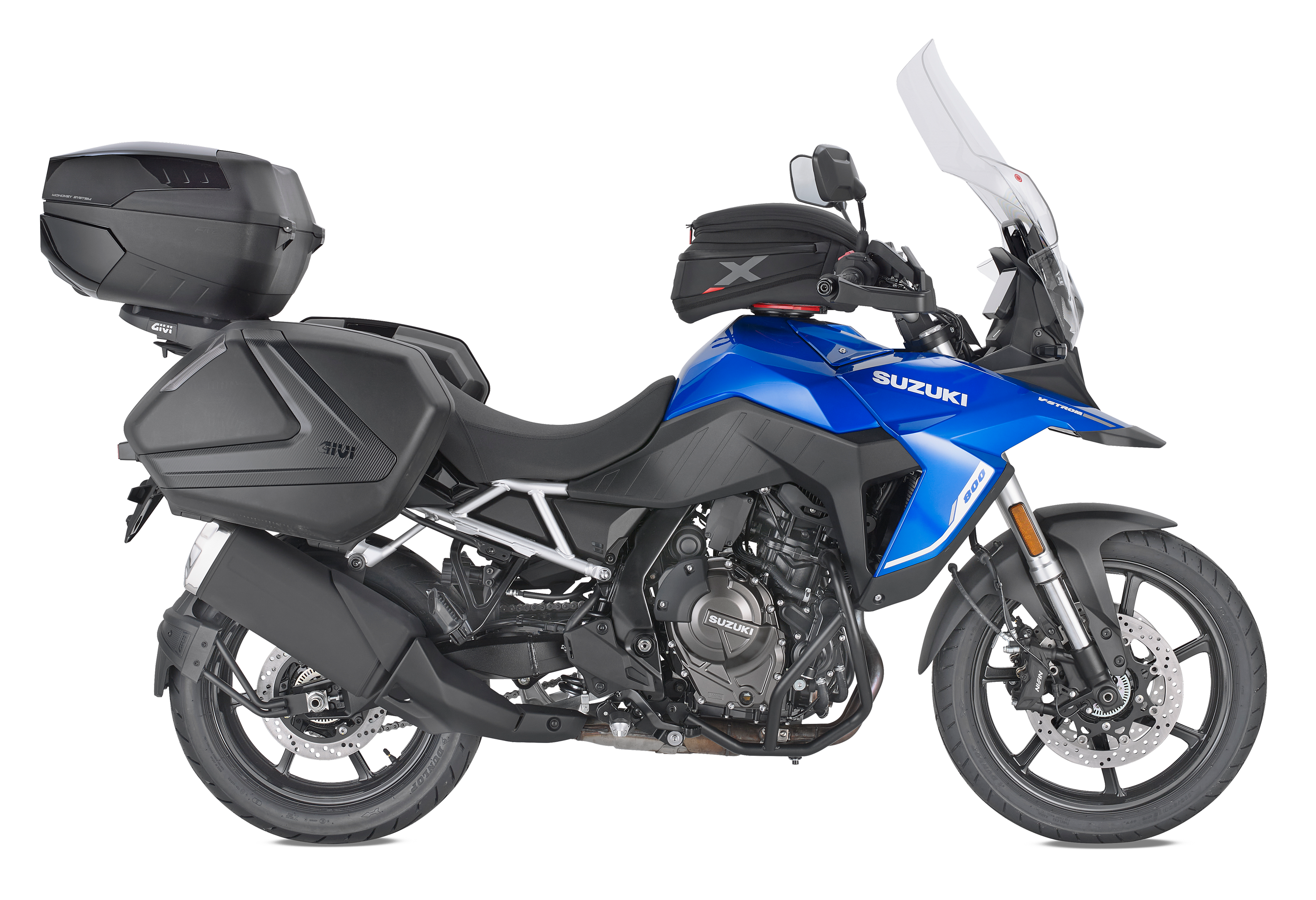 Allestimento GIVI su Suzuki V-Strom 800SE (23) lato