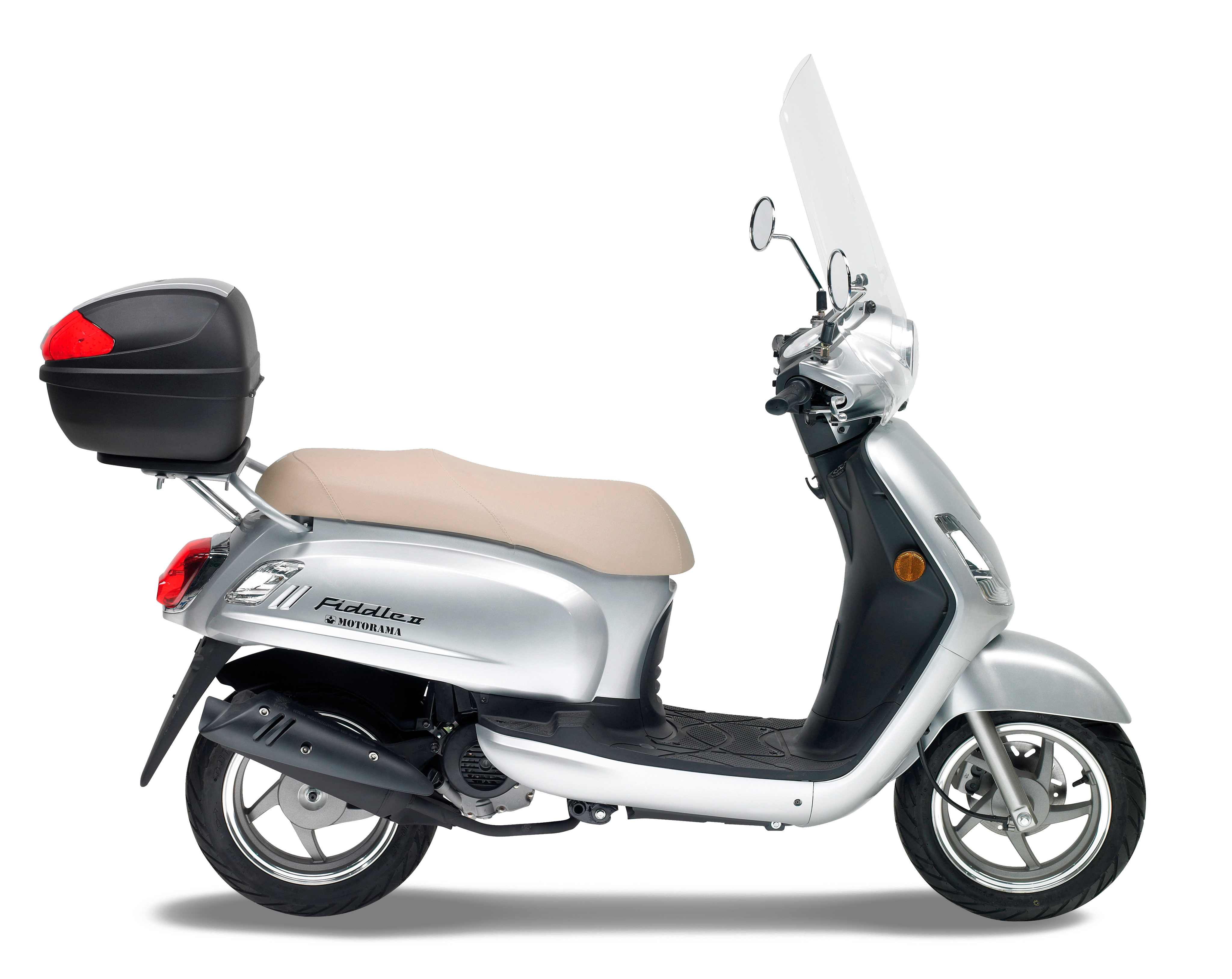 Allestimento GIVI su Sym Fiddle II 125 (09) lato
