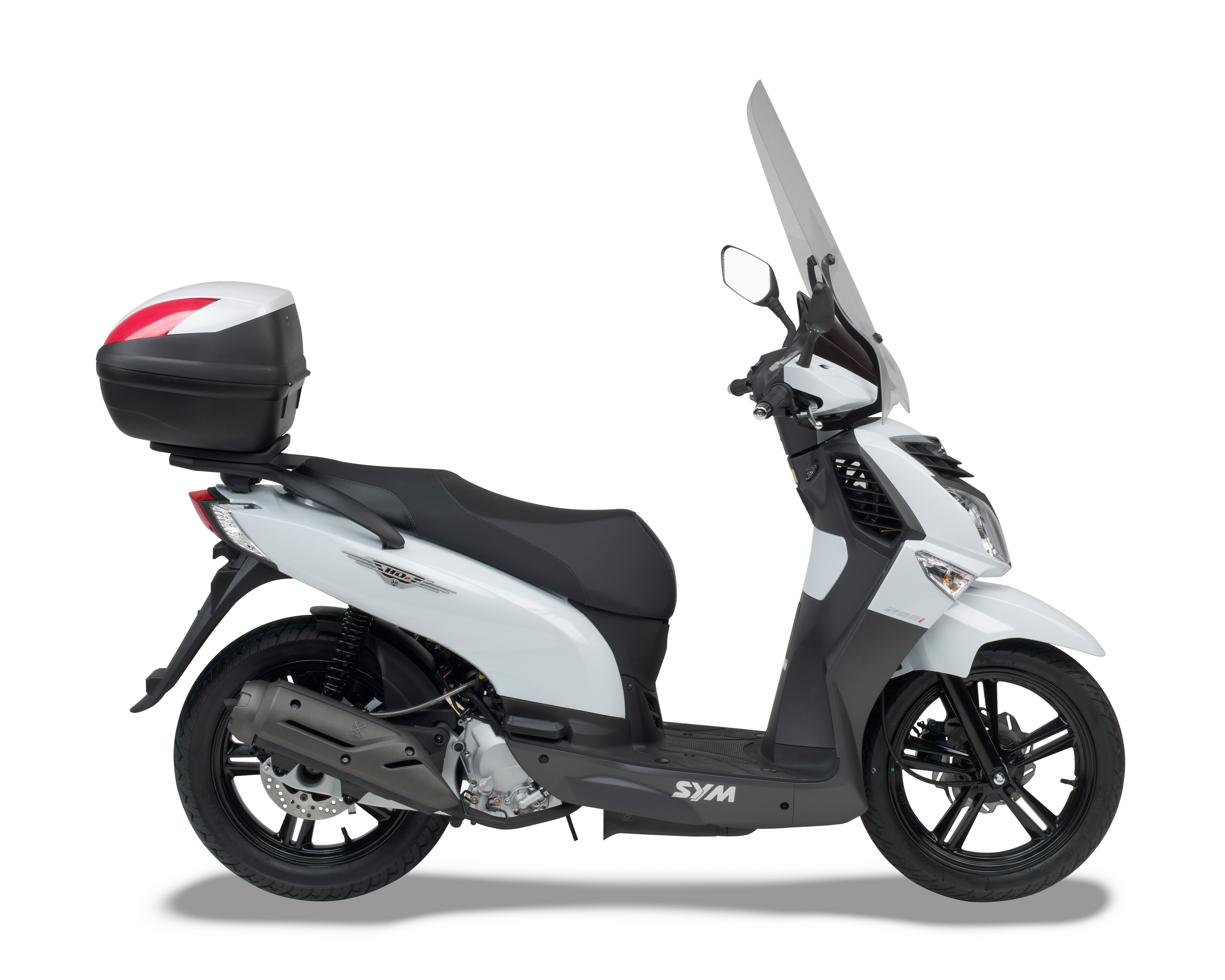 Allestimento GIVI su Sym HD2 200 (11) lato