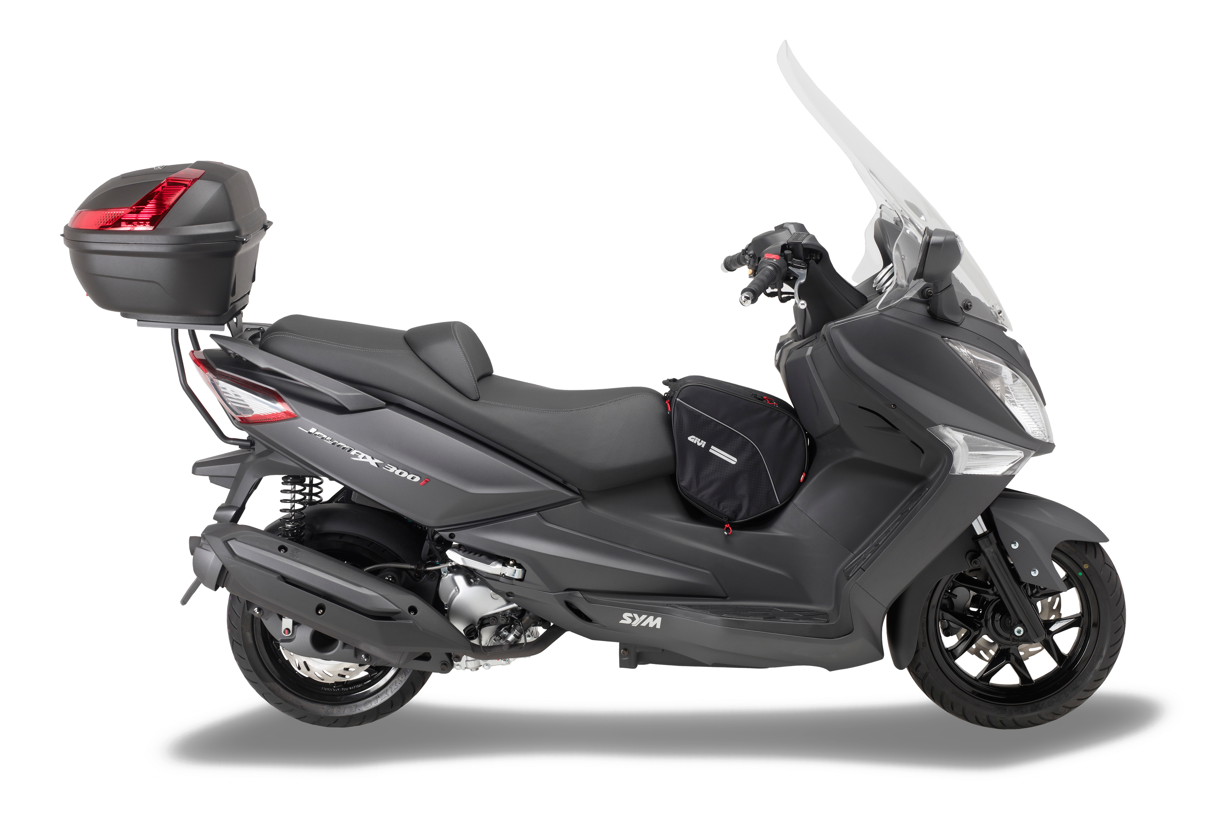 Allestimento GIVI su Sym Joymax 300i (12) lato