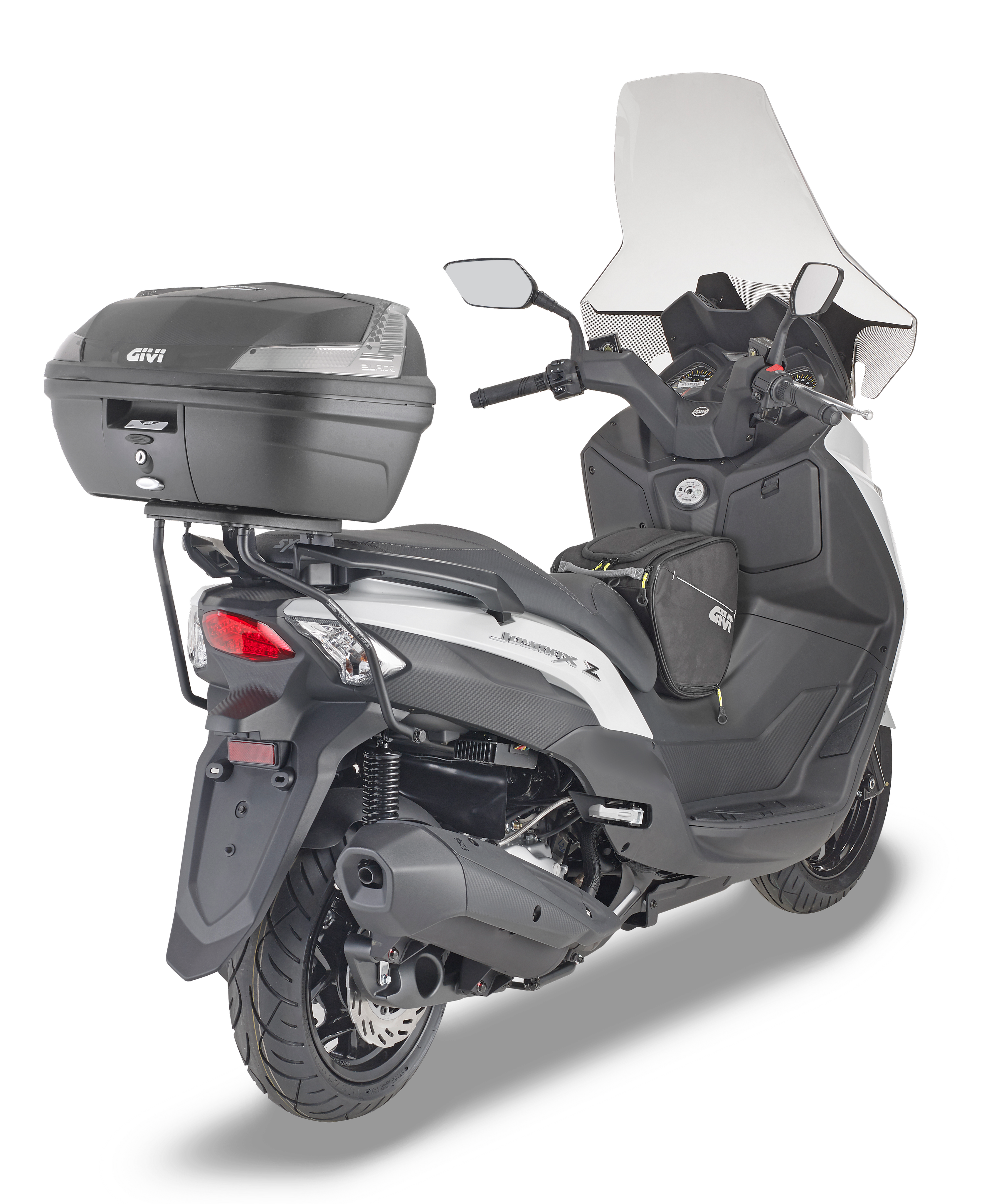 Allestimento GIVI su Sym Joymax Z 300 (19) retro