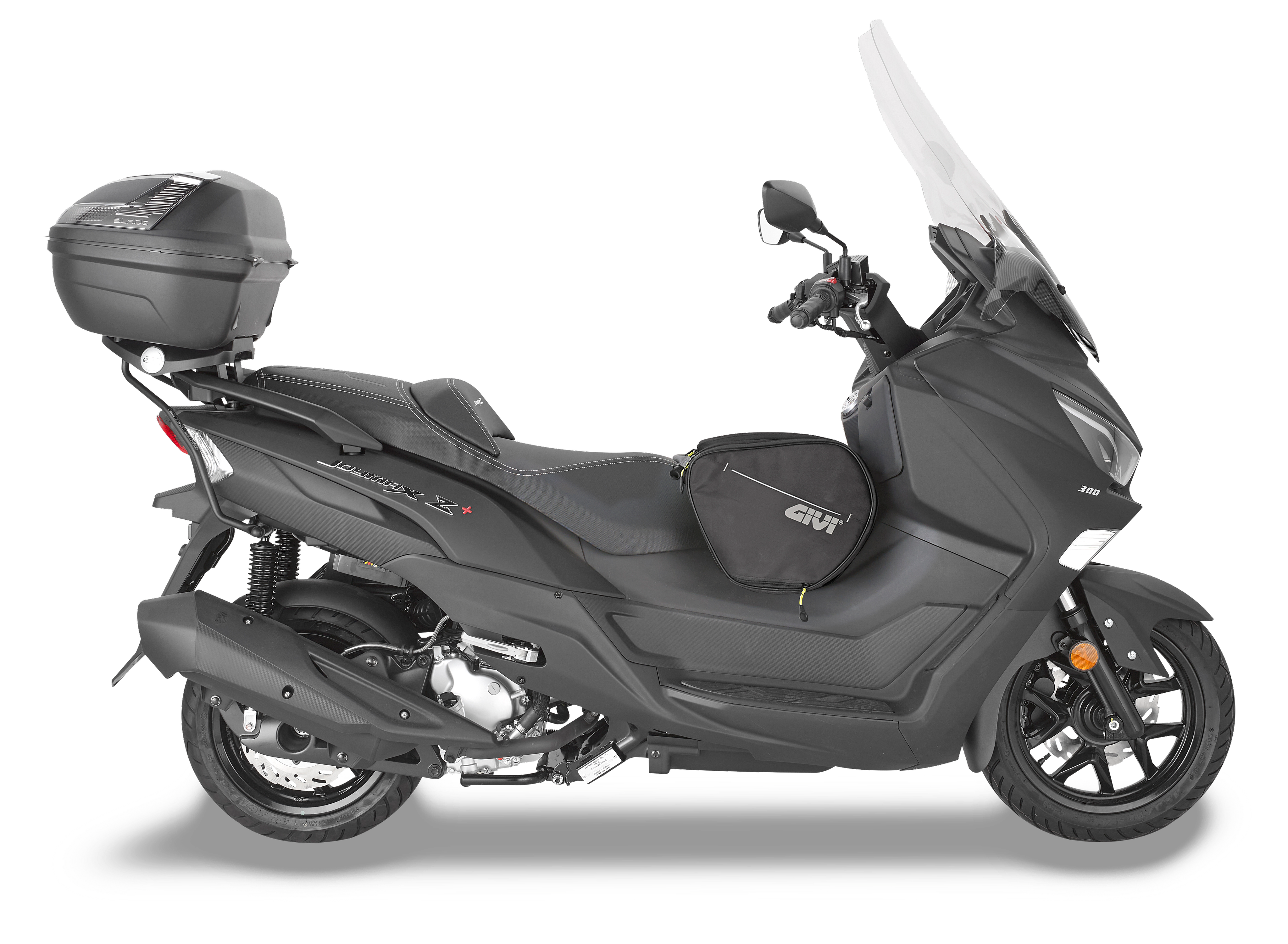 Allestimento GIVI su Sym Joymax Z+ 300 (21) lato