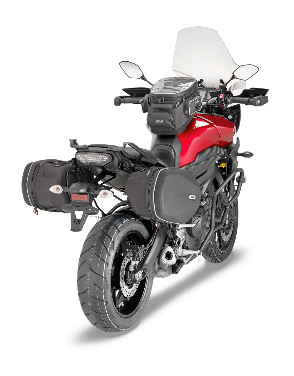 Telaietti GIVI TE2122 montata su Yamaha MT-09 Tracer (15)