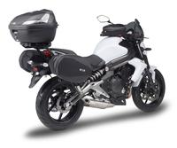 Telaietti GIVI TE4104 montato con 4104FZ su Kawasaki ER 6n 650 (12)