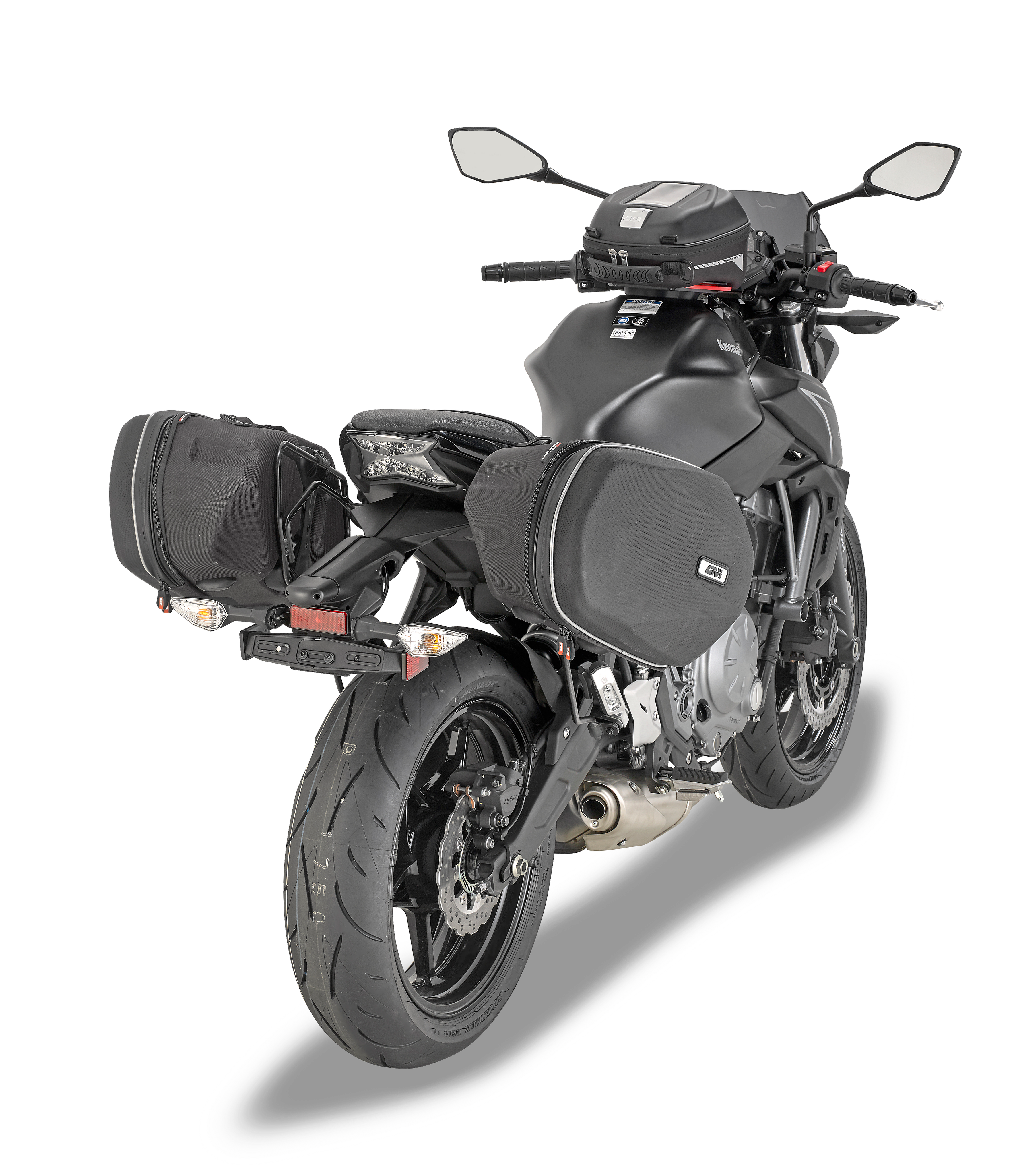 Telaietti GIVI TE4117 montata su Kawasaki Z 650 (17)