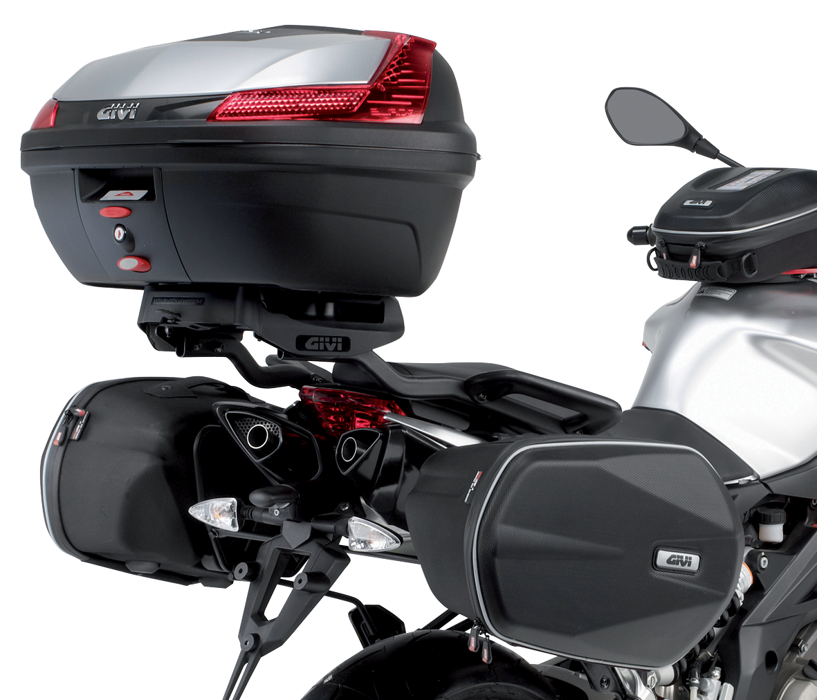 Supporto per borse soffici laterali soft-side-bag-support GIVI TE6702