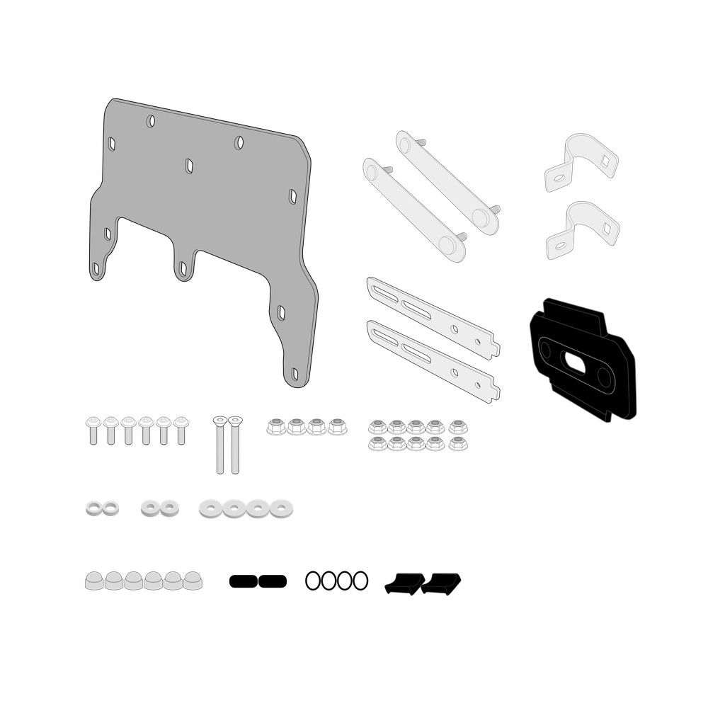 Kit di fissaggio per Toolbox GIVI TL1146KIT