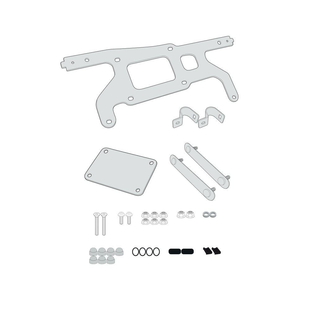 Kit di fissaggio per Toolbox GIVI TL1156KIT