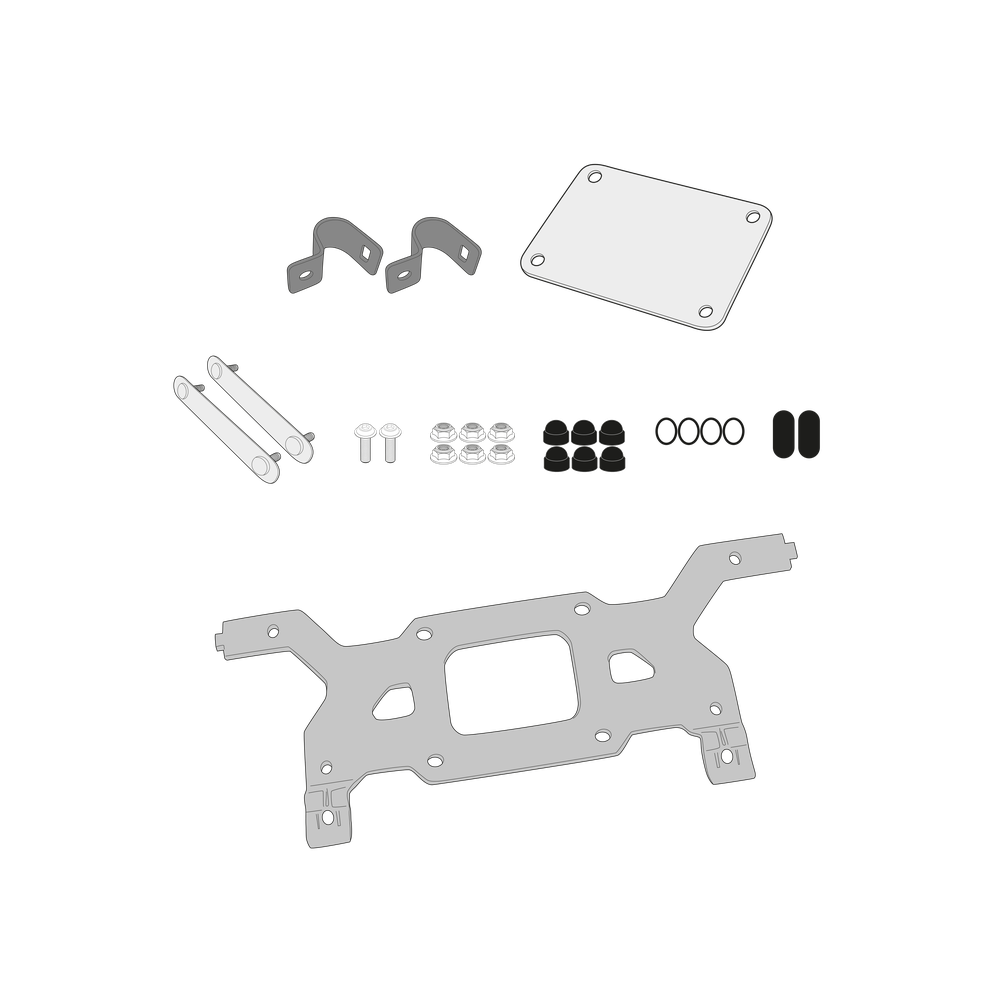 Kit di fissaggio per Toolbox GIVI TL1192KIT