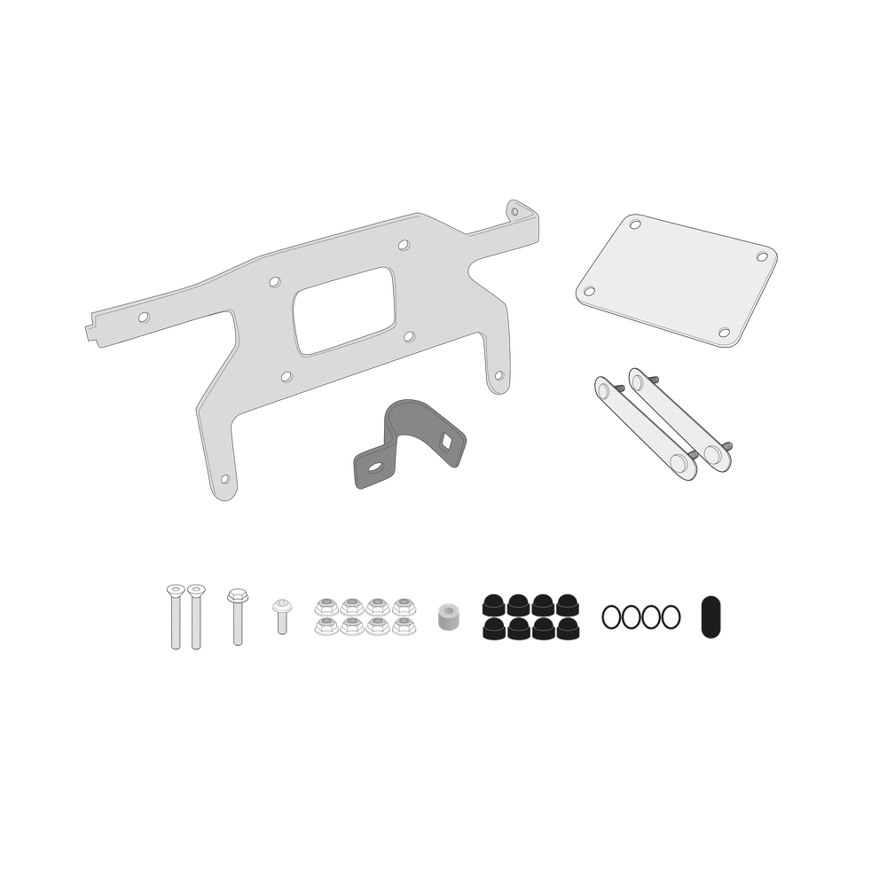 Kit di fissaggio per Toolbox GIVI TL2145KIT