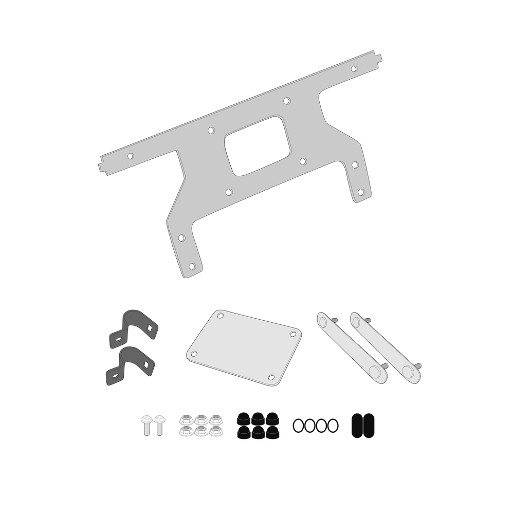 Kit di fissaggio per Toolbox GIVI TL2165KIT